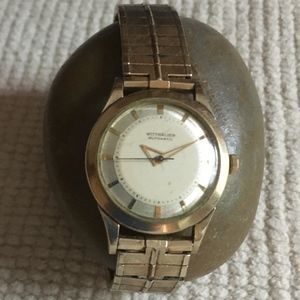 Vintage 60s Wittnauer Auto 10W Gold Filled Watch